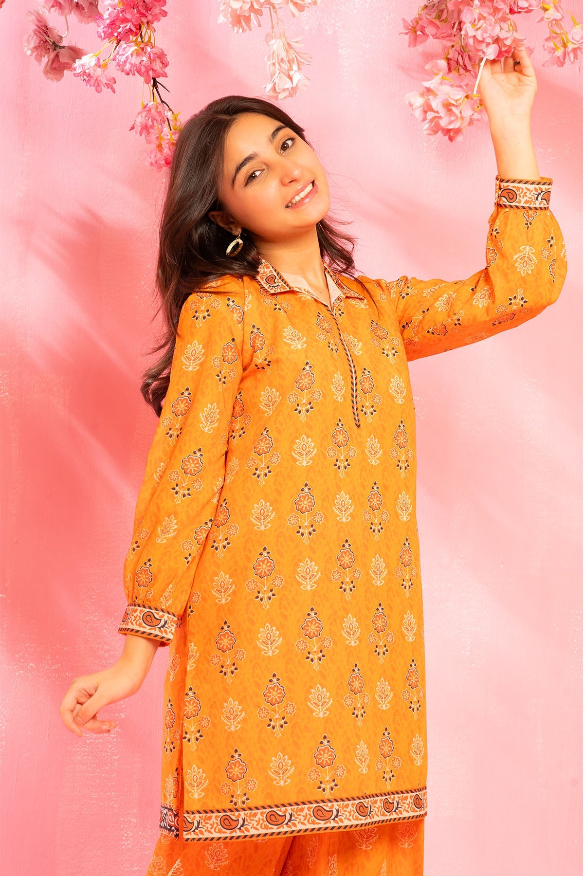 Ochre Clothing Swiss Lawn Digital Printed 2 Pc Suit