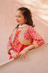 Ochre Clothing Toddlers Eastern Swiss Lawn Digital Printed 3 Pc Suit