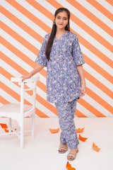 Ochre Clothing Stitched 2 Piece Digital Printed Cotton Lawn Kids Suit-OCH-CLDP2-8