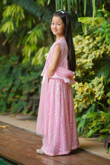 Ochre Clothing Cotton Silk Embellished 3 Pc Suit