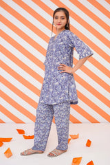 Ochre Clothing Stitched 2 Piece Digital Printed Cotton Lawn Kids Suit-OCH-CLDP2-8