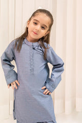 Ochre Clothing Kids Toddlers Festive-Broshia Cotton 2 Pc Suit-INSC-06