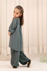 Ochre Clothing Kids Toddlers Festive-Broshia Cotton 2 Pc Suit-INSC-04