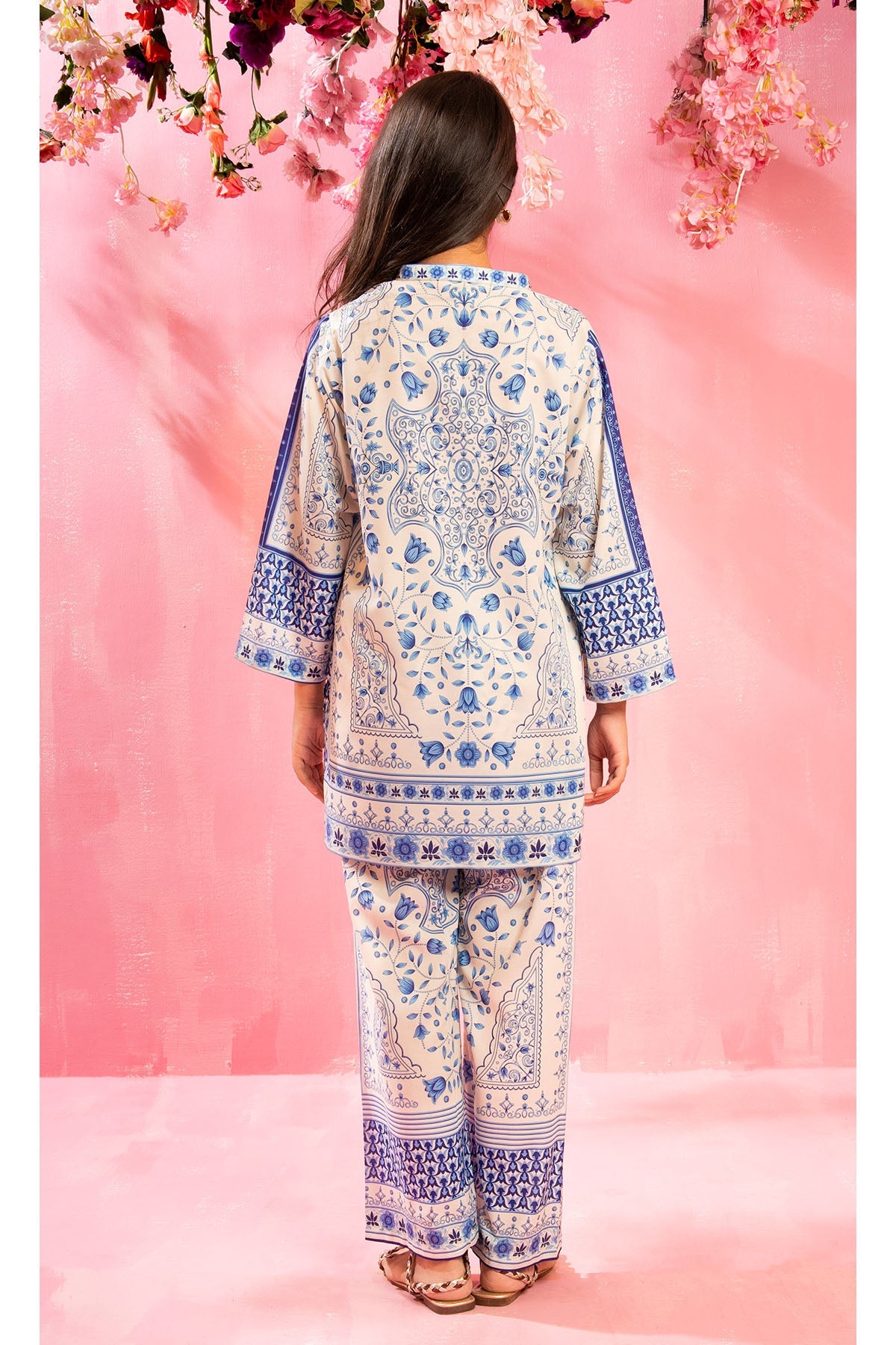 Ochre Clothing Swiss Lawn Digital Printed 2 Pc Suit