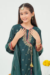 Ochre Clothing Stitched 3 Piece Cotton Jacquard Collection'2025-MHD-15