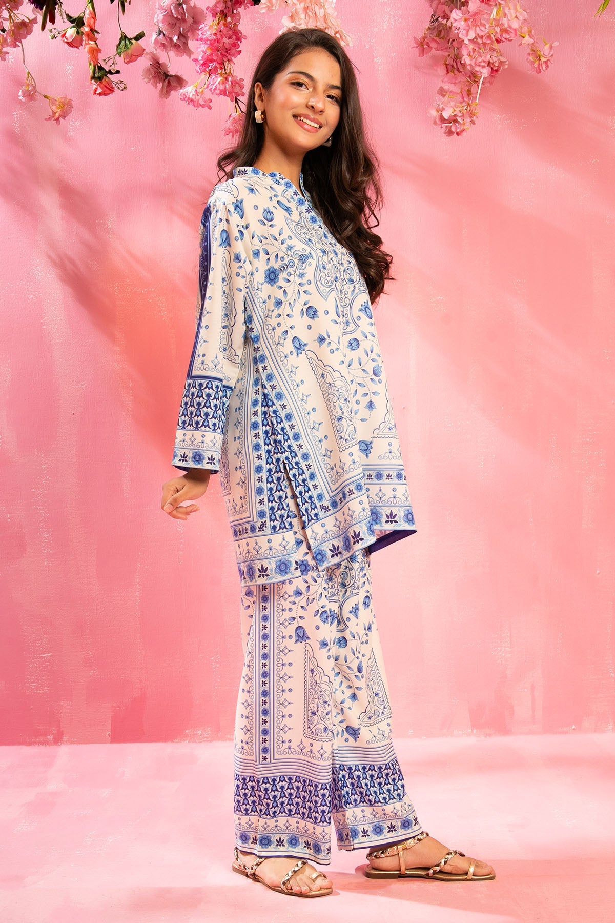 Ochre Clothing Swiss Lawn Digital Printed 2 Pc Suit