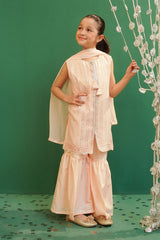 Chiffon Embroidered 3 Pc Suit - Wear Ochre