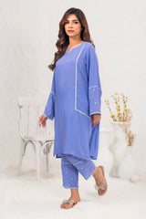 Ochre Clothing Cotton Embroidered 2 Pc Suit Collection'2025-SOLE-05