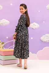 Ochre Clothing Kids Toddlers-Boski Linen Printed Dress-OWLL-19