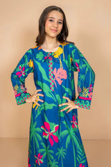 Ochre Clothing Stitched 1 Piece Digital Printed Poly Lawn Kids Kurta-OCH-PLDPK-1