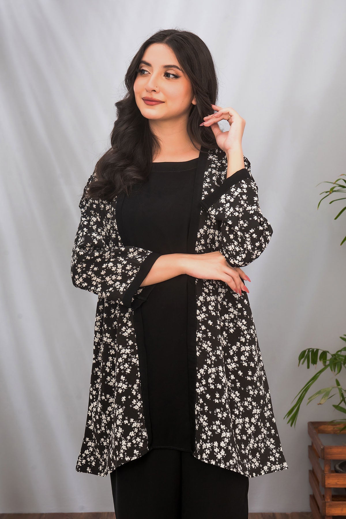 Ochre Clothing Printed Chiffon 2 Pc Suit Collection'2025-SOWC-06