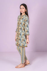 Ochre Clothing Stitched 2 Piece Digital Printed Cotton Lawn Kids Suit-OCH-CLP2P-12