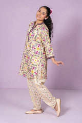 Ochre Clothing Stitched 2 Piece Digital Printed Cotton Lawn Kids Suit-OCH-CLP2P-21
