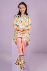 Ochre Clothing Stitched 2 Piece Digital Printed Cotton Lawn Kids Suit-OCH-CLP2P-23