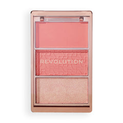 Revolution Blush Icon Palette Authentic Peach