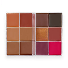 Revolution Everything Base Face Icon Complexion Palette Dark 5gm