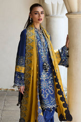 Hussain Rehar Unstitched 3 Piece Luxury Lawn Collection'2025-Riviera