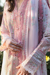 Aylin By Republic Unstitched 3 Piece Emb Lawn Summer Collection'2024-D-08-B-Rosa