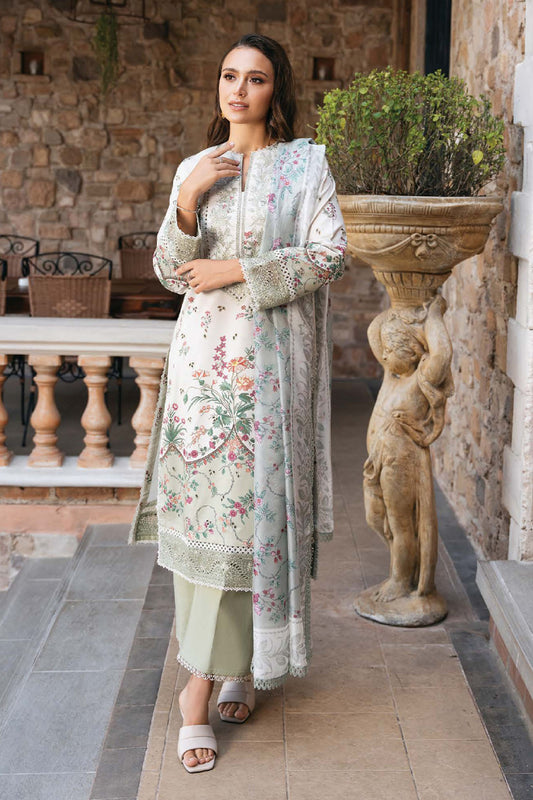 Damask By Afrozeh Unstitched 3 Piece Summer Edit Collection-AL-05-A-Rosheen