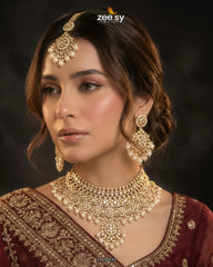 Royal Heritage Kundan Bridal Set - Zeesy Jewellery