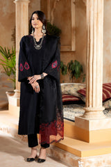 Monochrome By Inara Stitched 3 Piece Winter Collection'2026-RUBBY DR-02