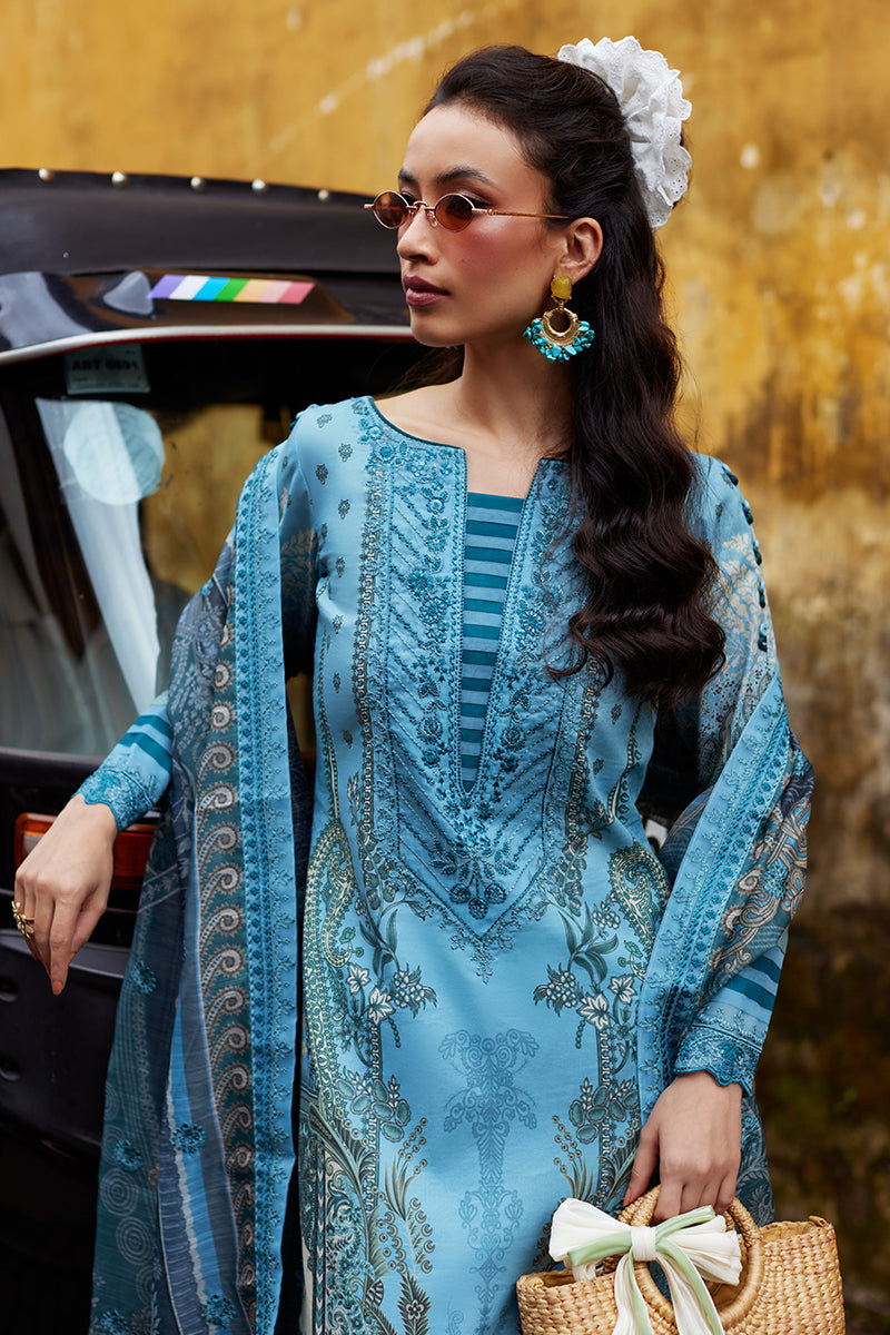 Saffira By Gulaal Unstitched 3 Piece Luxury Lawn Collection'2025-Inayah