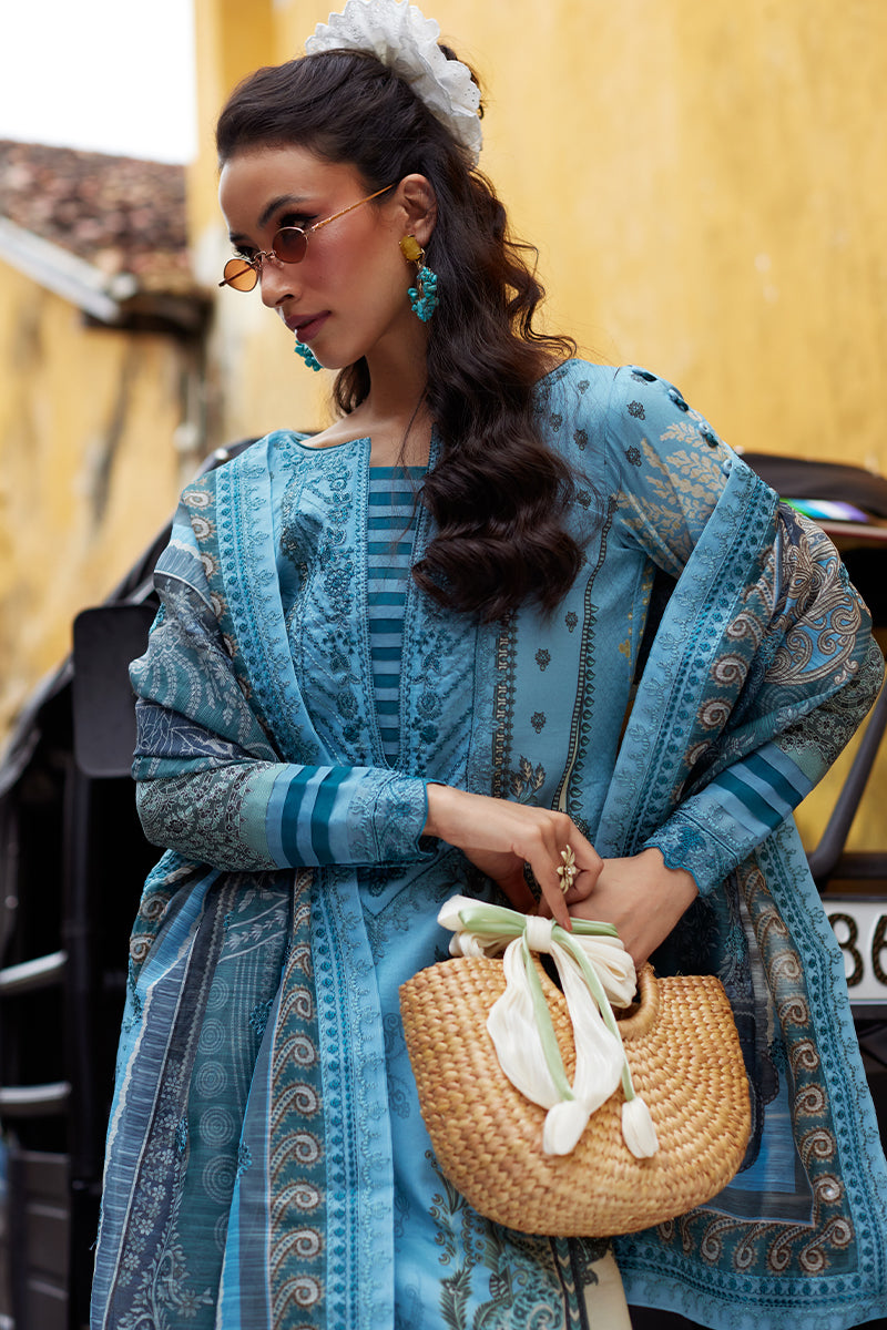 Saffira By Gulaal Unstitched 3 Piece Luxury Lawn Collection'2025-Inayah