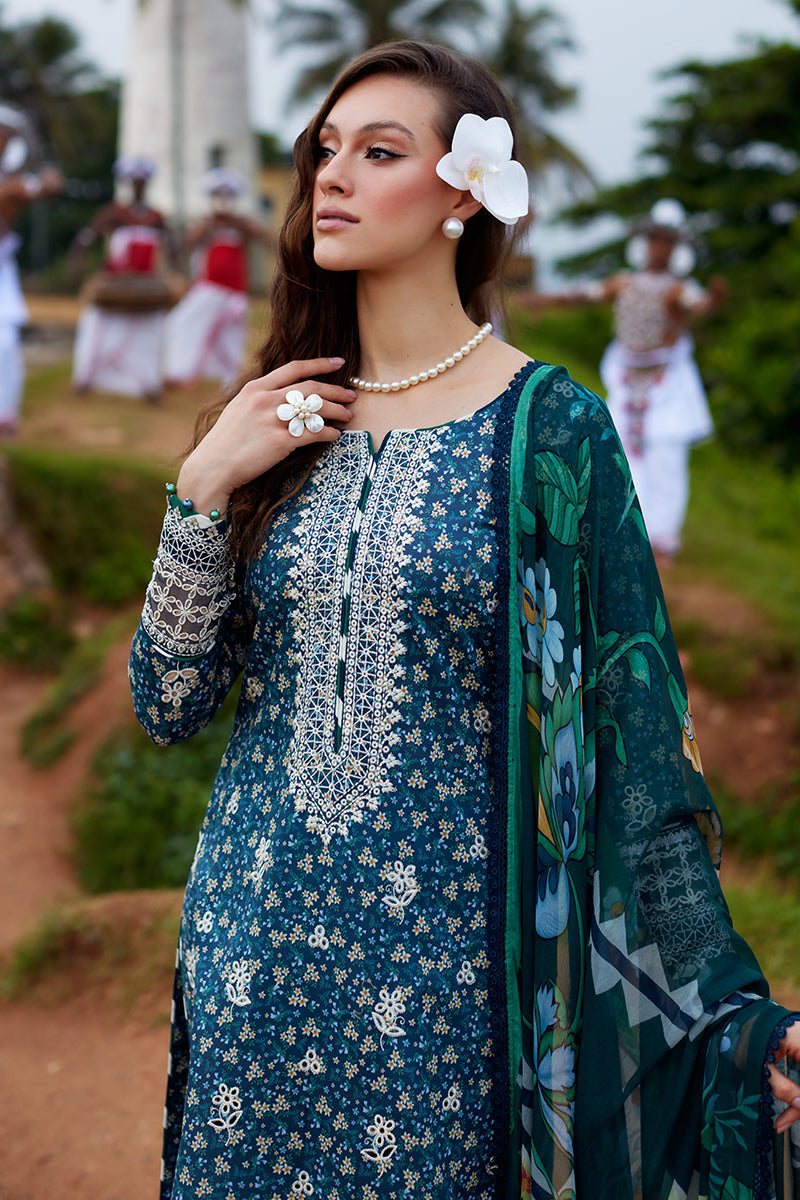 Saffira By Gulaal Unstitched 3 Piece Luxury Lawn Collection'2025-Chloe
