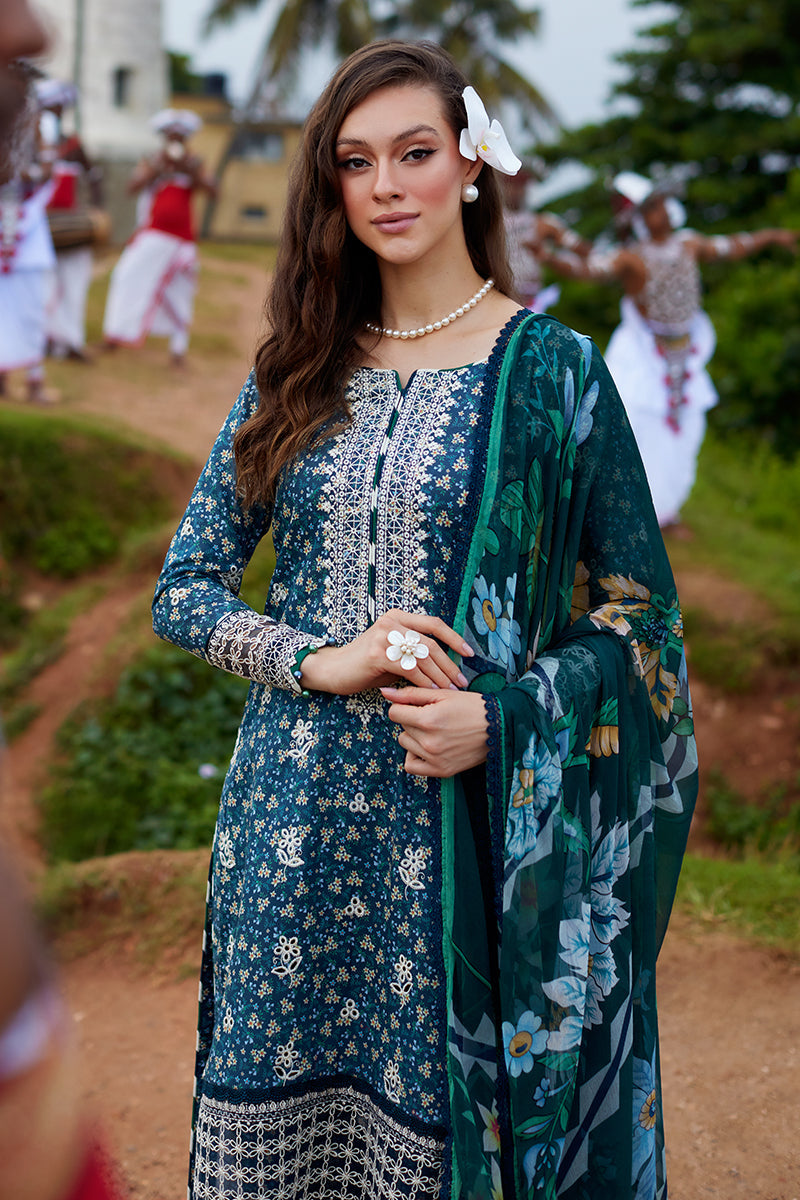 Saffira By Gulaal Unstitched 3 Piece Luxury Lawn Collection'2025-Chloe