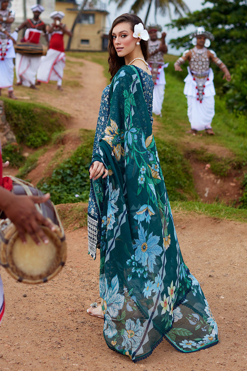 Saffira By Gulaal Unstitched 3 Piece Luxury Lawn Collection'2025-Chloe
