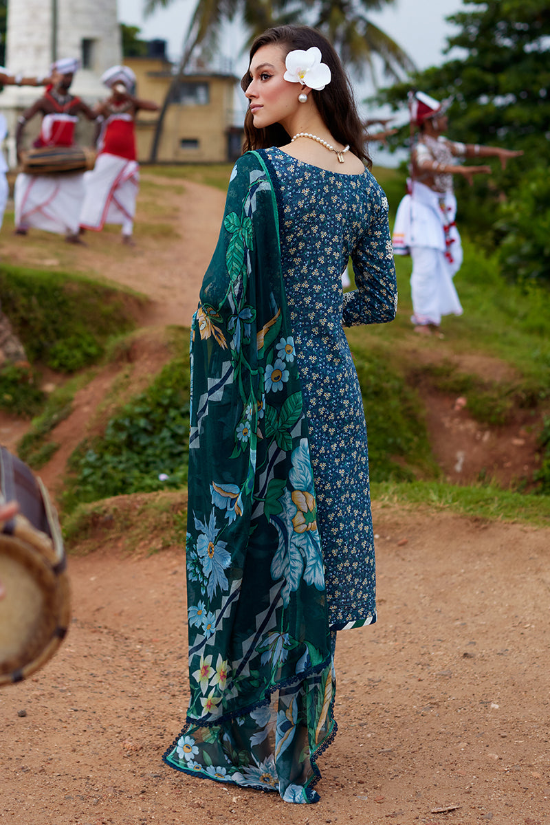 Saffira By Gulaal Unstitched 3 Piece Luxury Lawn Collection'2025-Chloe