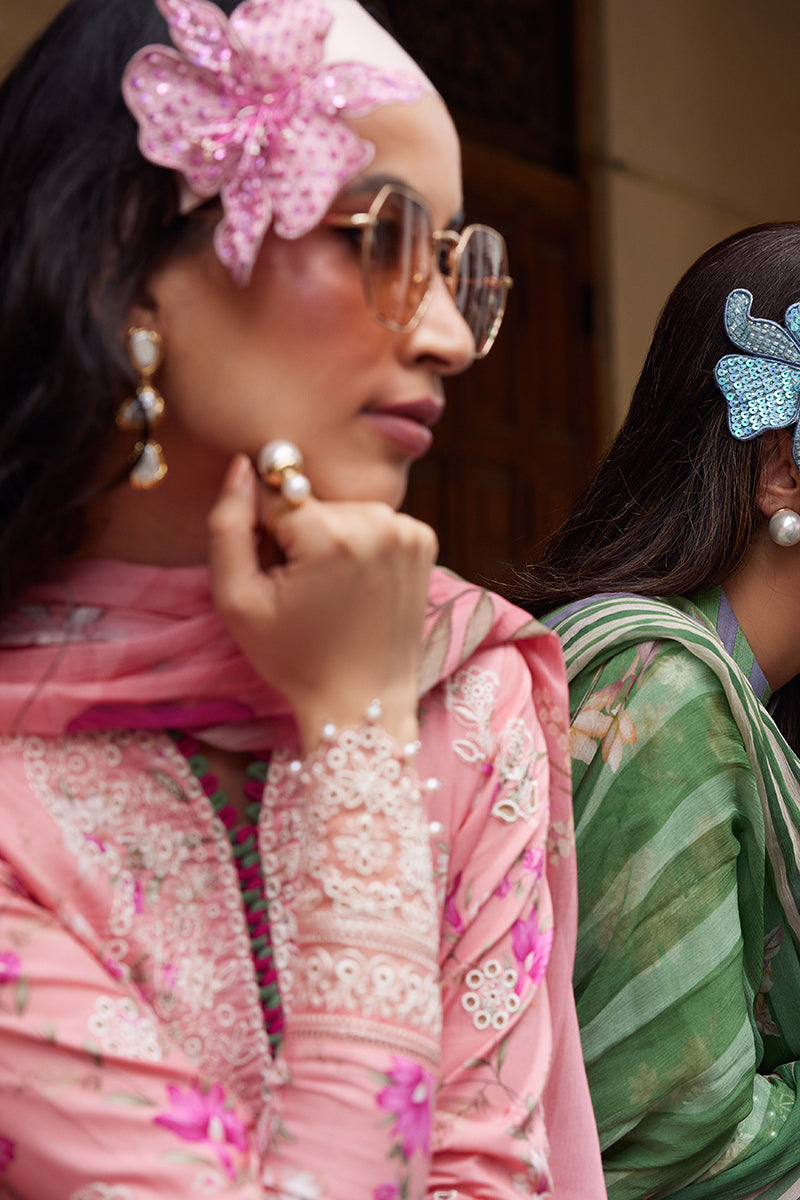 Saffira By Gulaal Unstitched 3 Piece Luxury Lawn Collection'2025-Nora