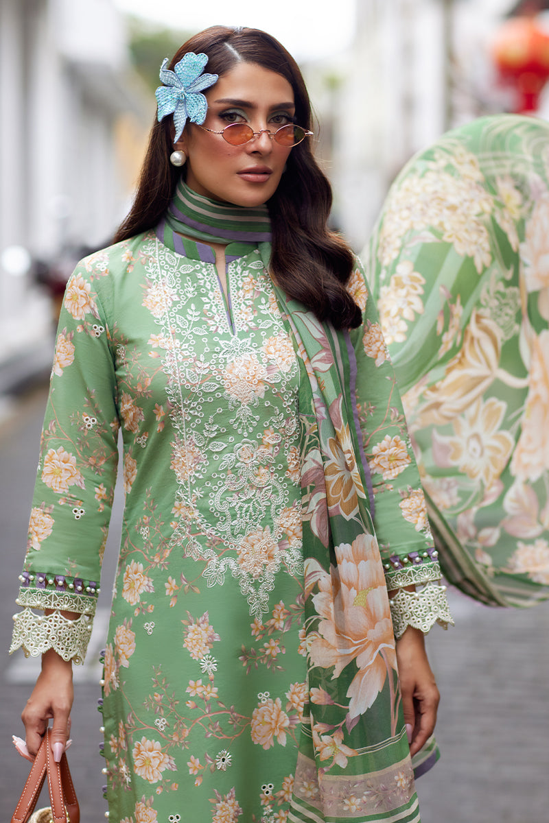 Saffira By Gulaal Unstitched 3 Piece Luxury Lawn Collection'2025-Nora