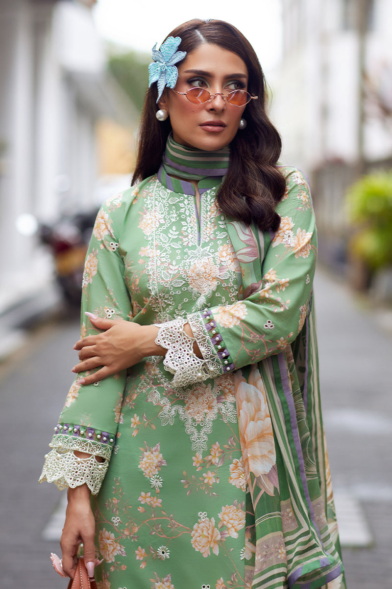 Saffira By Gulaal Unstitched 3 Piece Luxury Lawn Collection'2025-Nora