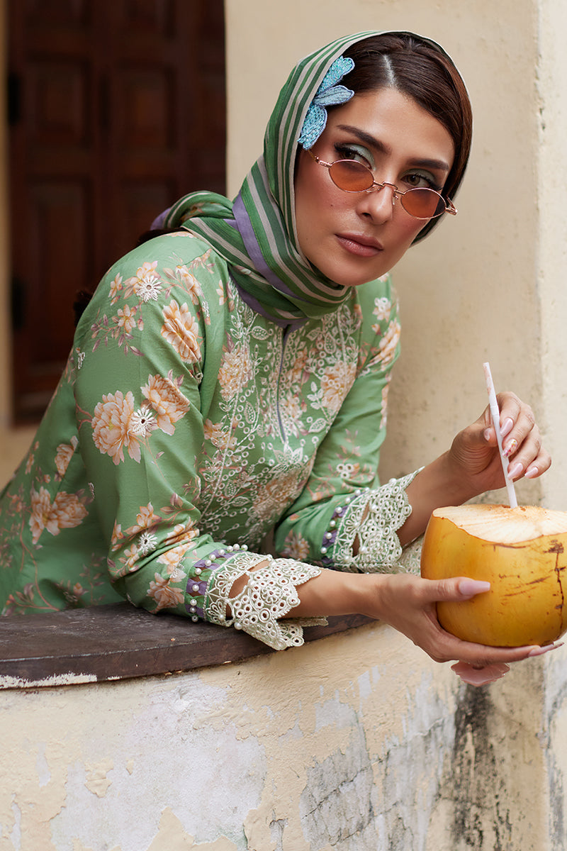 Saffira By Gulaal Unstitched 3 Piece Luxury Lawn Collection'2025-Nora