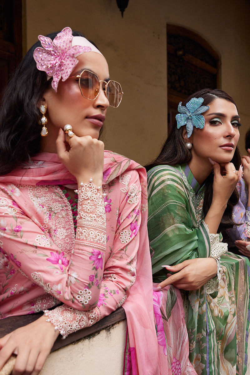 Saffira By Gulaal Unstitched 3 Piece Luxury Lawn Collection'2025-Nora
