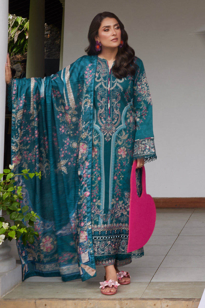 Saffira By Gulaal Unstitched 3 Piece Luxury Lawn Collection'2025-Camila