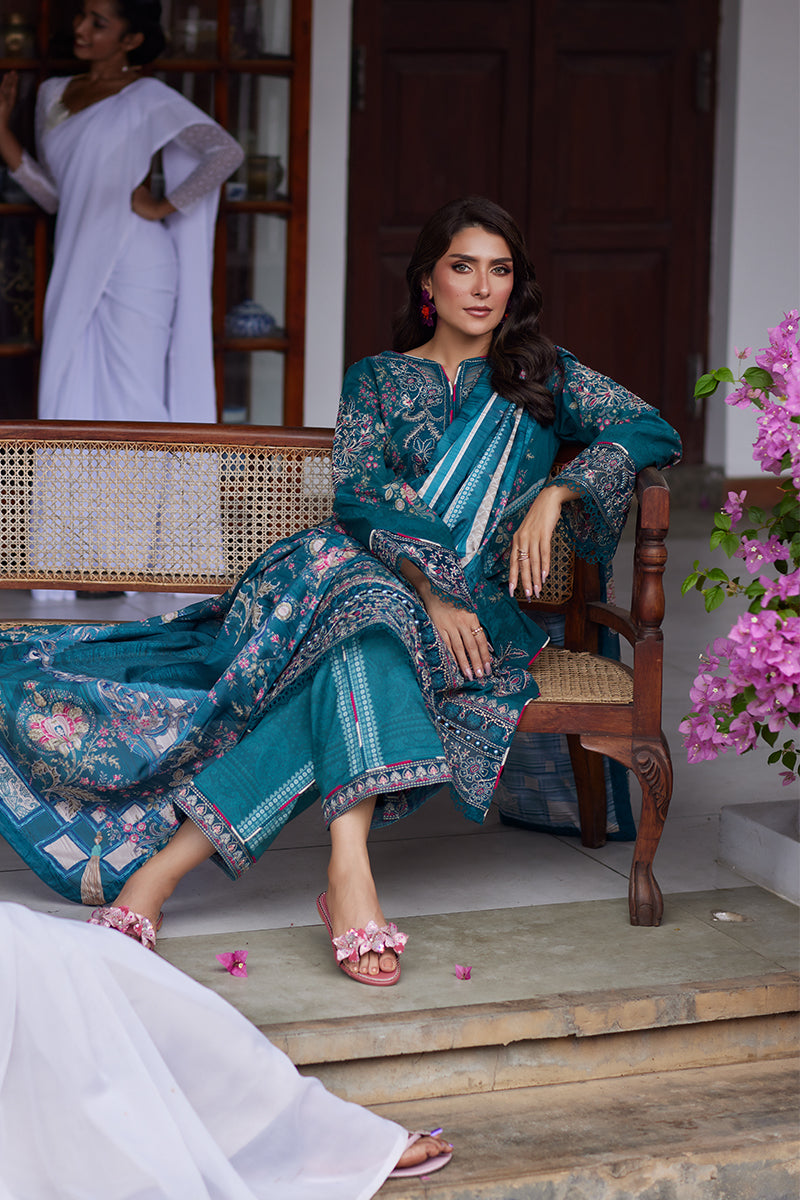 Saffira By Gulaal Unstitched 3 Piece Luxury Lawn Collection'2025-Camila