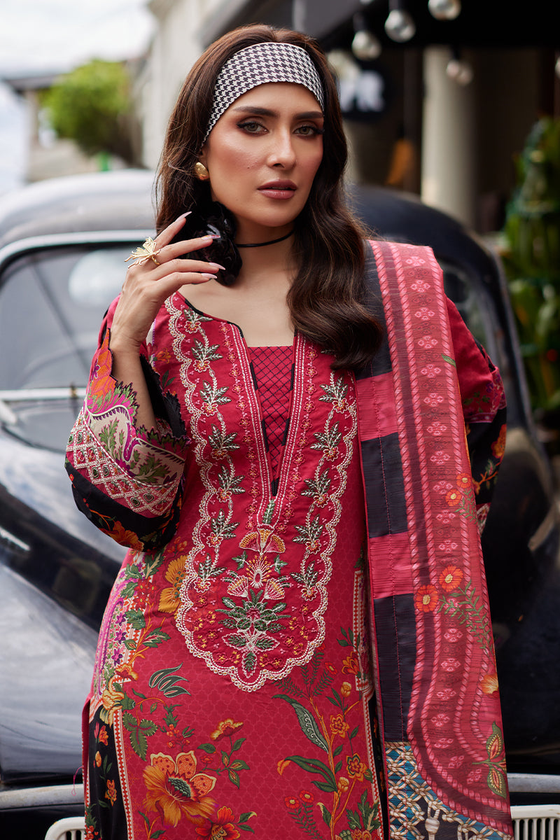 Saffira By Gulaal Unstitched 3 Piece Luxury Lawn Collection'2025-Amelia