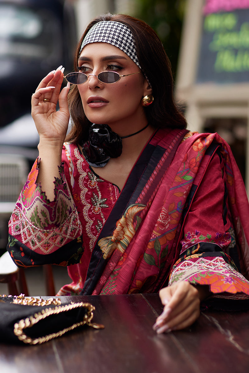 Saffira By Gulaal Unstitched 3 Piece Luxury Lawn Collection'2025-Amelia