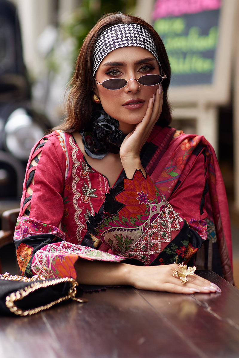 Saffira By Gulaal Unstitched 3 Piece Luxury Lawn Collection'2025-Amelia