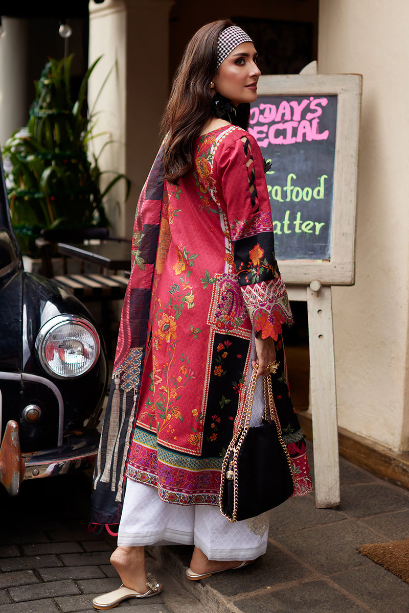 Saffira By Gulaal Unstitched 3 Piece Luxury Lawn Collection'2025-Amelia