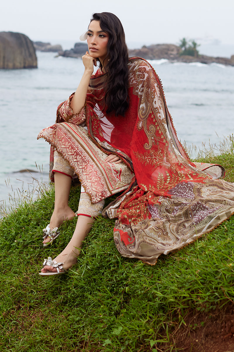 Saffira By Gulaal Unstitched 3 Piece Luxury Lawn Collection'2025-Zhuri