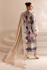 The Silk By Nureh Unstitched 3 Piece Emb Silk Collection'2024-S-15