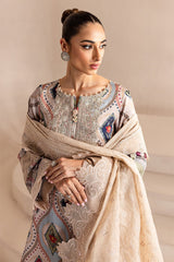 The Silk By Nureh Unstitched 3 Piece Emb Silk Collection'2024-S-15