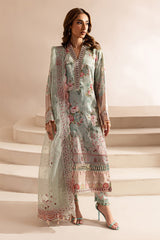 The Silk By Nureh Unstitched 3 Piece Emb Silk Collection'2024-S-16