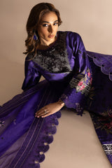 The Silk By Nureh Unstitched 3 Piece Emb Silk Collection'2024-S-18