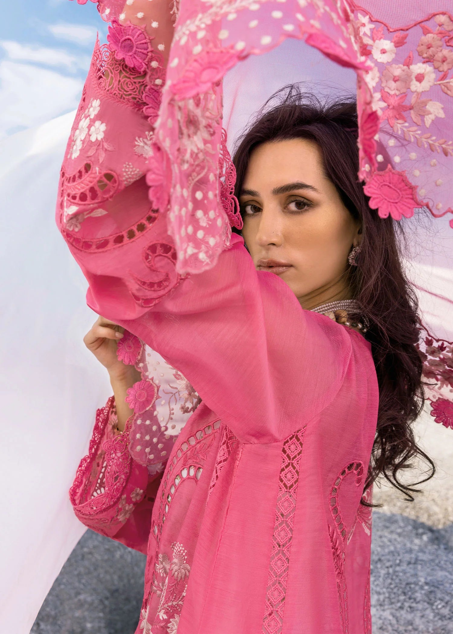 Saira Shakira Unstitched 3 Piece Luxury Lawn Collection'2025-SAMARA-B