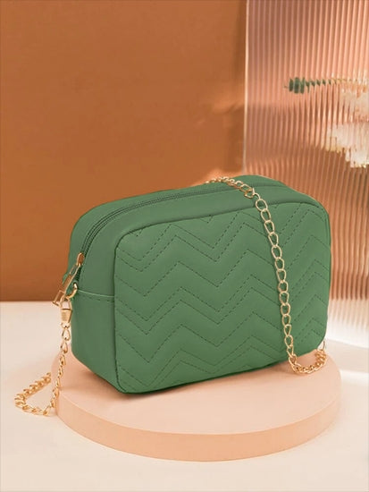 Fineur Mini Marvel Crossbody Bag - Green