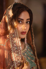 Sajal By Serene Unstitched 3 Piece Bridal Collection'2025-SB-26 Raqs